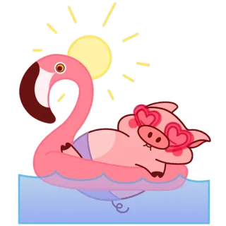 Pig Valera @Pig_and_friends / @Mari_Deinos telegram stickers