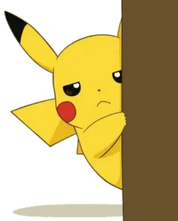 Pikachu @lowbatterypower pack 4 telegram stickers