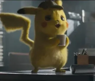 🌝 ab04afc6 Pikachu Pokemon pikachu, pokemon, thám tử, dễ thương, phim, hoạt hình telegram sticker