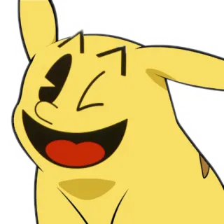😉 6cccdd68 Pikachu, Pac-Man, mashup, desenho animado, adesivo telegram sticker