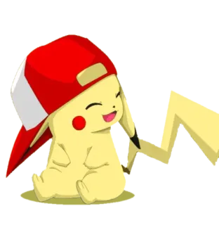 😄 110d98da Pikachu Pokemon 피카츄, 포켓몬, 만화, 애니메이션 telegram sticker