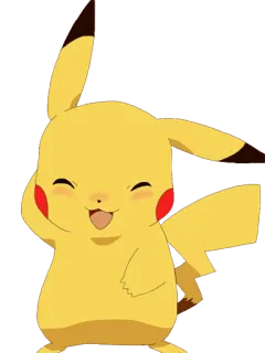 🙈 1d2c3a52 Pikachu Pokemon 피카츄, 포켓몬, 만화, 애니메이션, 노란색 telegram sticker