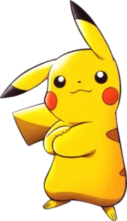 😏 b160cc4b Pikachu 포켓몬, 피카츄, 애니메이션, 만화 telegram sticker