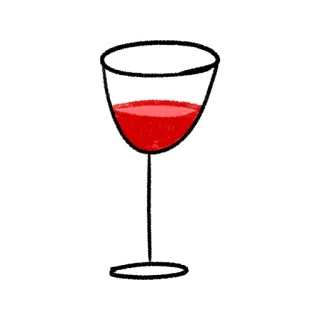🍷 5c990df6 вино, красное вино, бокал, напиток, алкоголь telegram sticker