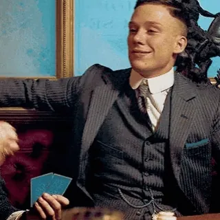 😊 36248615 John Shelby Peaky Blinders John Shelby, Peaky Blinders, Gangster, Trò chơi bài, Drama, Cillian Murphy, Tommy Shelby whatsapp sticker