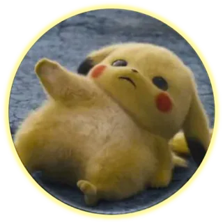 🤕 aede1715 Pikachu Pokemon pikachu, pokemon, cartoni animati, personaggio, adesivo telegram sticker