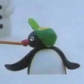 〰 f46710e0 Pingu 卡通, 企鹅, 动画, Pingu telegram sticker