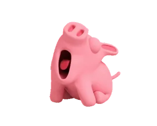 🥱 ebd27403 pig, toy, cute, animal, pink, funny telegram sticker