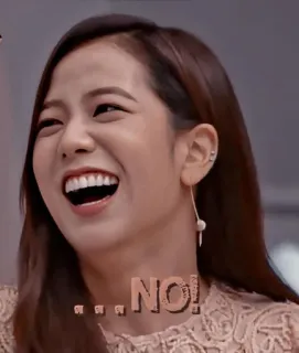 😂 3aa9c827 NO! สีหน้า, ไม่, ผู้หญิง, หน้า telegram sticker
