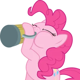 🦄 2efd9e09 Pinkie Pie My Little Pony Pinkie Pie, My Little Pony, kartun, poni, persahabatan, senyum telegram sticker