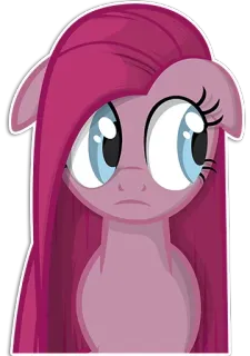 🦄 582f1854 Pinkie Pie My Little Pony Pinkie Pie, Poni, Kartun, Persahabatan, Lucu telegram sticker