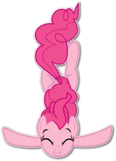 🏊 b33116e5 Pinkie Pie My Little Pony Pinkie Pie, Pony, Cartone animato, Carino, Amicizia, Magia telegram sticker