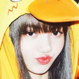 😗 2f755154 Lisa kpop, певец, blackpink, айдол, лиса, утка, милый telegram sticker