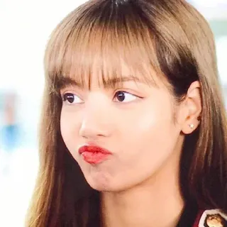 😗 5db6642d Lisa женщина, K-pop, Лиса, Blackpink, певица, знаменитость telegram sticker