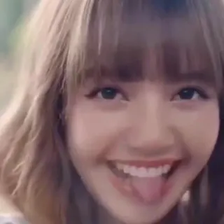 😛 7611397c Lisa Лиса, K-pop, певица, BLACKPINK, музыка telegram sticker