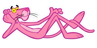 🤤 2df3a988 Pink Panther The Pink Panther Show Cartoon, Rosa, Panther, Lustig, Entspannt whatsapp sticker