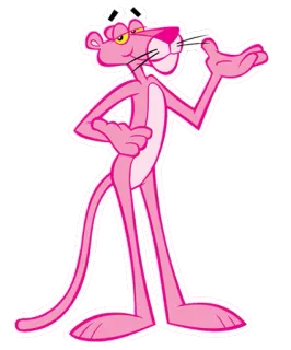 👍 a6822ddb Pink Panther Cartoon, Pink, Panther, Animation whatsapp sticker