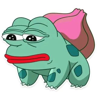 Pinky Pepe💖(by: @witchy_cracks) telegram stickers