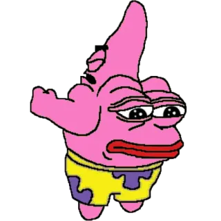 Pinky Pepe💖(by: @witchy_cracks) whatsapp stickers