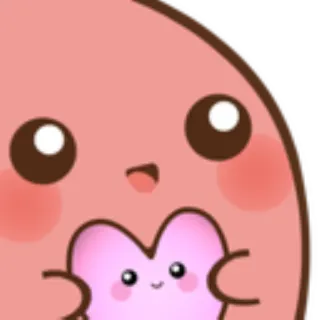❤️ d2a10fee süß, kawaii, rosa, herz, glücklich telegram sticker