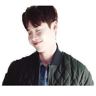 😊 15d25519 hombre, chaqueta, sonriendo, casual, coreano, asiático, actor whatsapp sticker