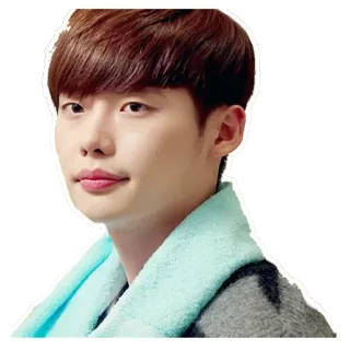 🙃 e2a4853e Lee Jong-suk actor coreano, celebridad, modelo, hombre, retrato whatsapp sticker