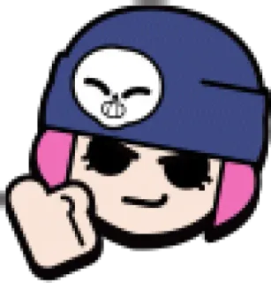 👍 a0825311 postać, kreskówka, gest, środkowy palec, obraźliwe telegram sticker