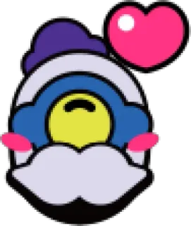 ❤️ adf3e70c serce, kreskówka, postać, naklejka telegram sticker