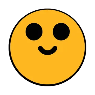 🙂 519e88e3 Emoji, Smiley, Senang, Sederhana telegram sticker