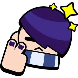 ✨ 5bffd2a3 Kartun, Jari, Gerakan, Karakter, Jari tengah telegram sticker