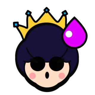 😨 6ddd5c94 Brawl Stars Brawl Stars, Sticker, Cartoon, Figur telegram sticker