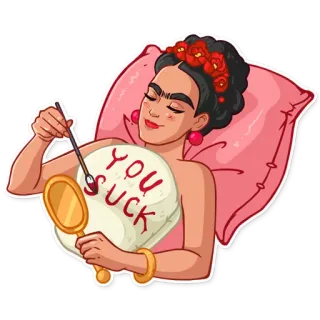 Pintora whatsapp stickers