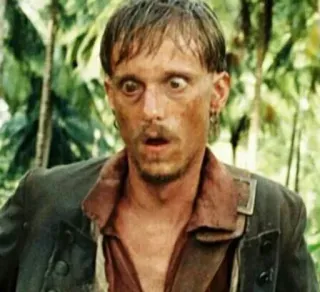 😱 1acd0b24 Marty Pirates of the Caribbean surprised, pirate, funny, movie, shocked telegram sticker