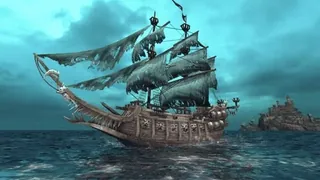 ⛵️ ede84320 pirate ship, ocean, sea, ship, sailing, ghost ship telegram sticker