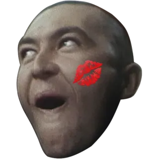 💋 037a921c 人, 顔, キス, ステッカー telegram sticker