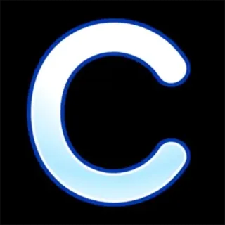 ☹️ e51e295d C 文字, アルファベット, C telegram sticker