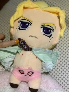 😎 4556a1fd Yoshikage Kira JoJo's Bizarre Adventure Knuffel, Pop, Anime, Manga, JoJo's Bizarre Adventure, Yoshikage Kira telegram sticker