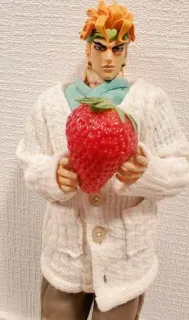 🍓 74f4651e Dio Brando JoJo's Bizarre Adventure Anime, Manga, Aardbei, Personage, Figuur, Model, Jojo's Bizarre Adventure telegram sticker