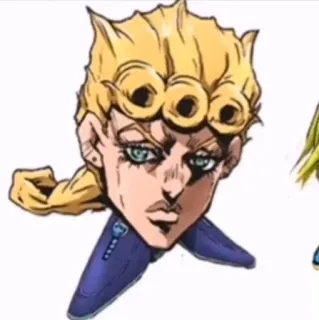 👞 8a0e9ffe Giorno Giovanna JoJo's Bizarre Adventure Anime, Manga, Jojo, Giorno Giovanna, Karakter, Golden Wind telegram sticker