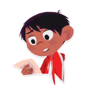 😱 c3833a5b Miguel Rivera Coco Coco, Miguel, Rivera, Disney, Pixar, dessin animé, personnage, garçon telegram sticker