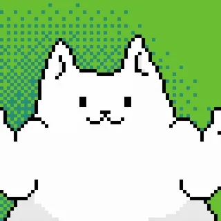 🤷‍♀️ c7a87a8d kucing, pixel art, jari tengah, menyinggung, meme telegram sticker