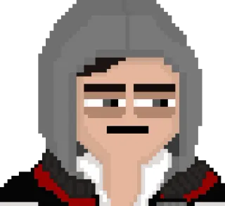😑 467bf975 Pixel art, Hoodie, Avatar, Karakter, Seni digital telegram sticker