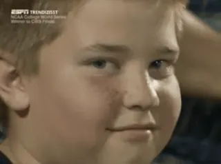 🥹 8257d34a ESPN TRENDIZIST เด็กผู้ชาย, คน, ESPN, College World Series telegram sticker