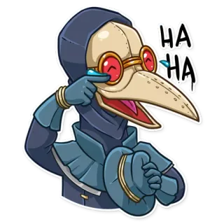 Plague M. D. telegram stickers