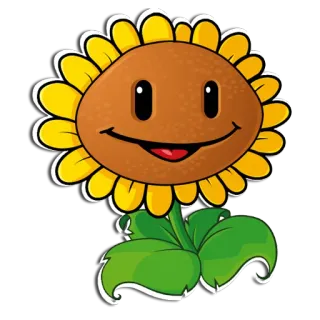 Plants vs Zombies telegram stickers