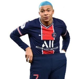 🤡 1f9fd085 Mbappe ALL
ACCOR LIVE LIMITLESS joueur de foot, sport, athlète, PSG, football, Kylian Mbappé whatsapp sticker