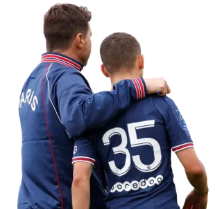 🫂 921b2e76 PARIS football, foot, Paris, sport, équipe, joueurs whatsapp sticker