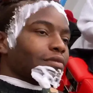 ⚡️ 1916bcf1 mencukur, tukang cukur, bercukur, krim, perawatan, wajah whatsapp sticker