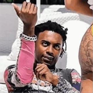 🦋 efcdf430 Playboi Carti rapper, Playboi Carti, musik, selebriti, gestur whatsapp sticker