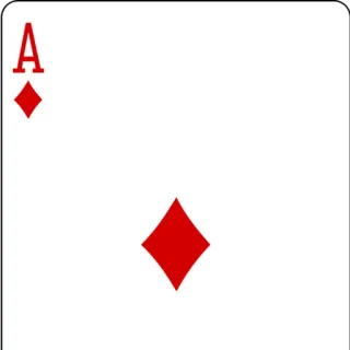 ๐ 0c71f49f card, diamonds, ace, playing cards, gambling, game telegram sticker